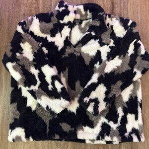 Sherpa Quarter Zip Sweater